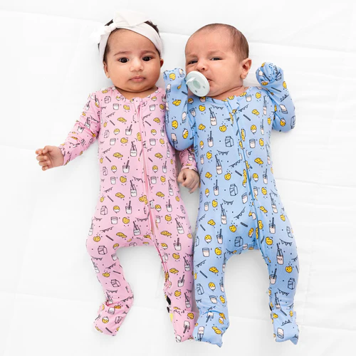 Convertible Two-Way Zip Footie (Bamboo)